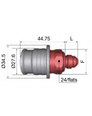 Szybkozłącze Staubli SPT08 Gniazdo Dash 06