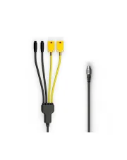 Wiązka 50 cm 2x Binder 719 Analog + 2 TC do ACC3