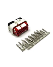 Złącze AiM 23 pin z kontaktami do serii  MX 1.3 Strada