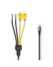 AiM wiązka rozdzielająca 2 analogowe na wolnych przewodach + 2 termoparowe 50 cm