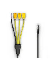 AiM wiązka rozdzielająca 1 analogowa na wolnych przewodach + 3 termoparowe 50 cm