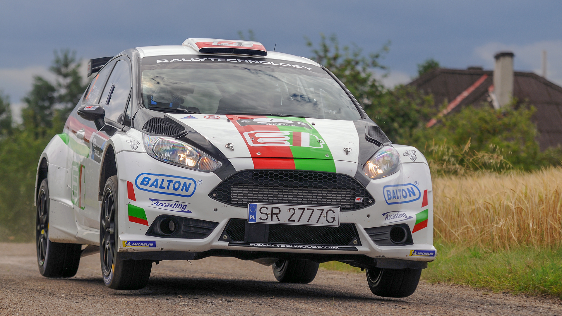 Ford Fiesta R5 rally wheels