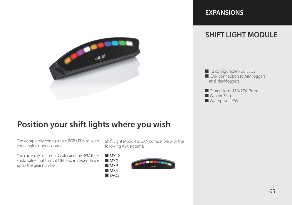 rajdowy shiftlight